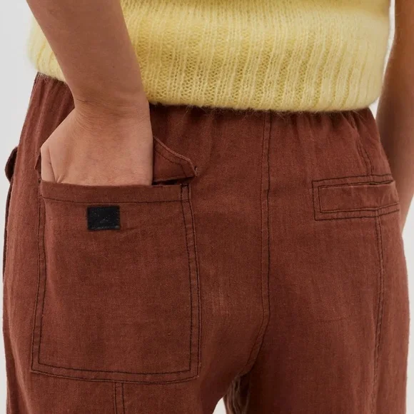 Ganni Brown Cargo Pants - Picture 3 of 11